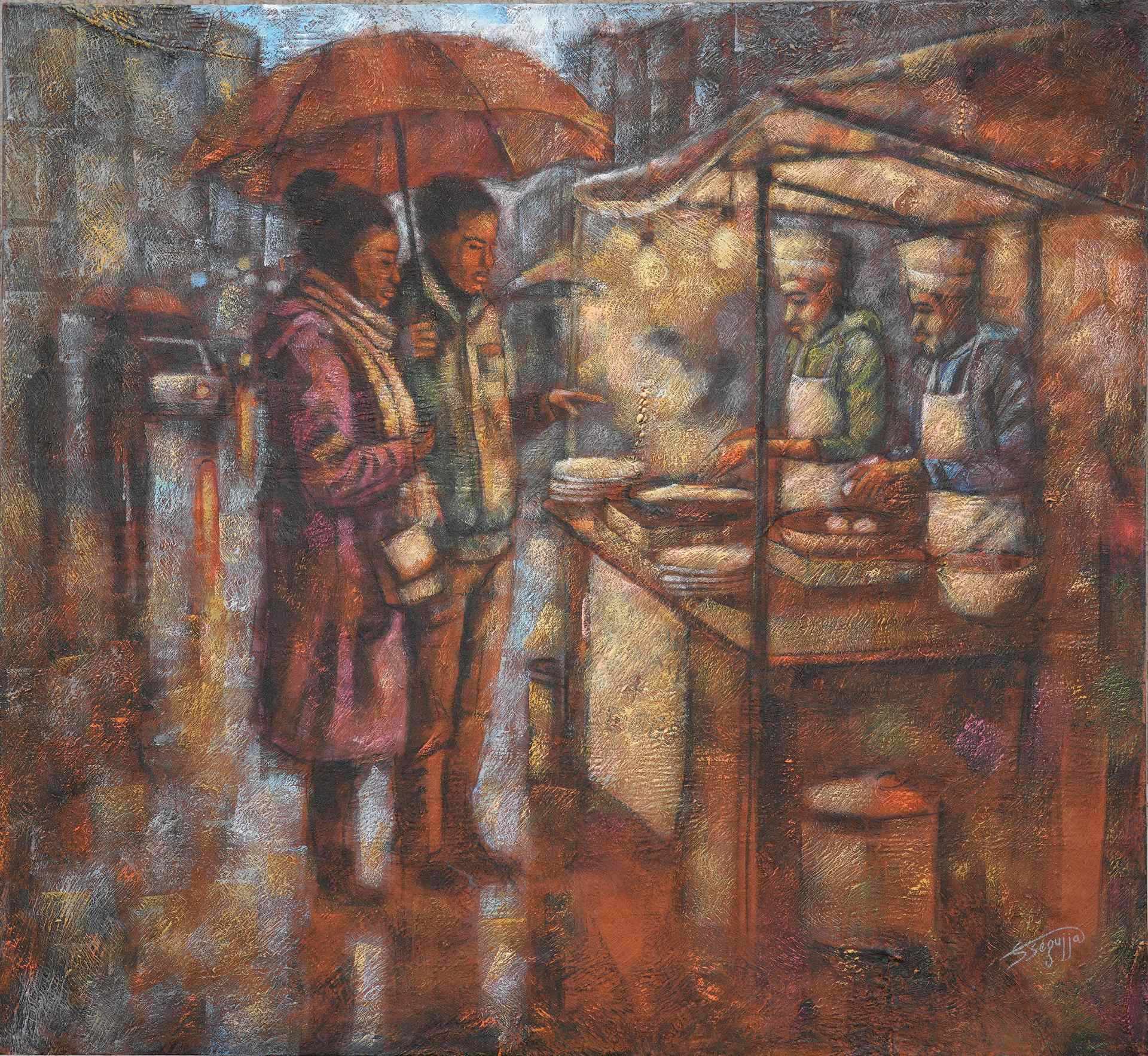 Unique finished artwork